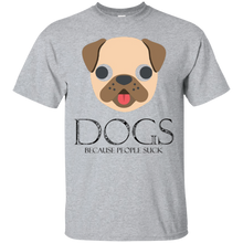 Dogs-Because-People-Suck-Funny-Dog-Emoji-T-Shirt-Emoticon