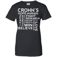 Crohn's-Disease-Awareness-T-shirt-Purple-Ribbon-Walk-Tee