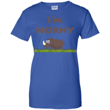 Cool-Design-I'm-Horny---Funny-Rhino-Shirt