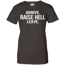 Dicky-Ticker-Arrive-Raise-Hell.-Leave.-T-shirt-Wrestling