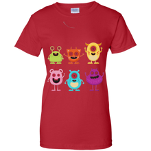Cute-Funny-Six-Monsters-T-shirt