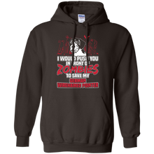 German-Wirehaired-Pointer-T-shirt--I-would-push-you-in-fron