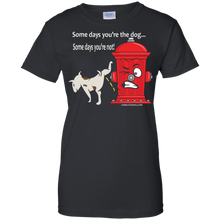 Dog-Peeing-on-a-Fire-Hydrant-Funny-T-Shirt---#FansRaved