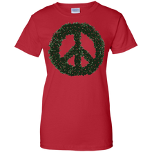 Christmas-Peace-Wreath-T-Shirt