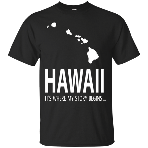 Hawaii-It's-where-my-story-begins-T-shirt
