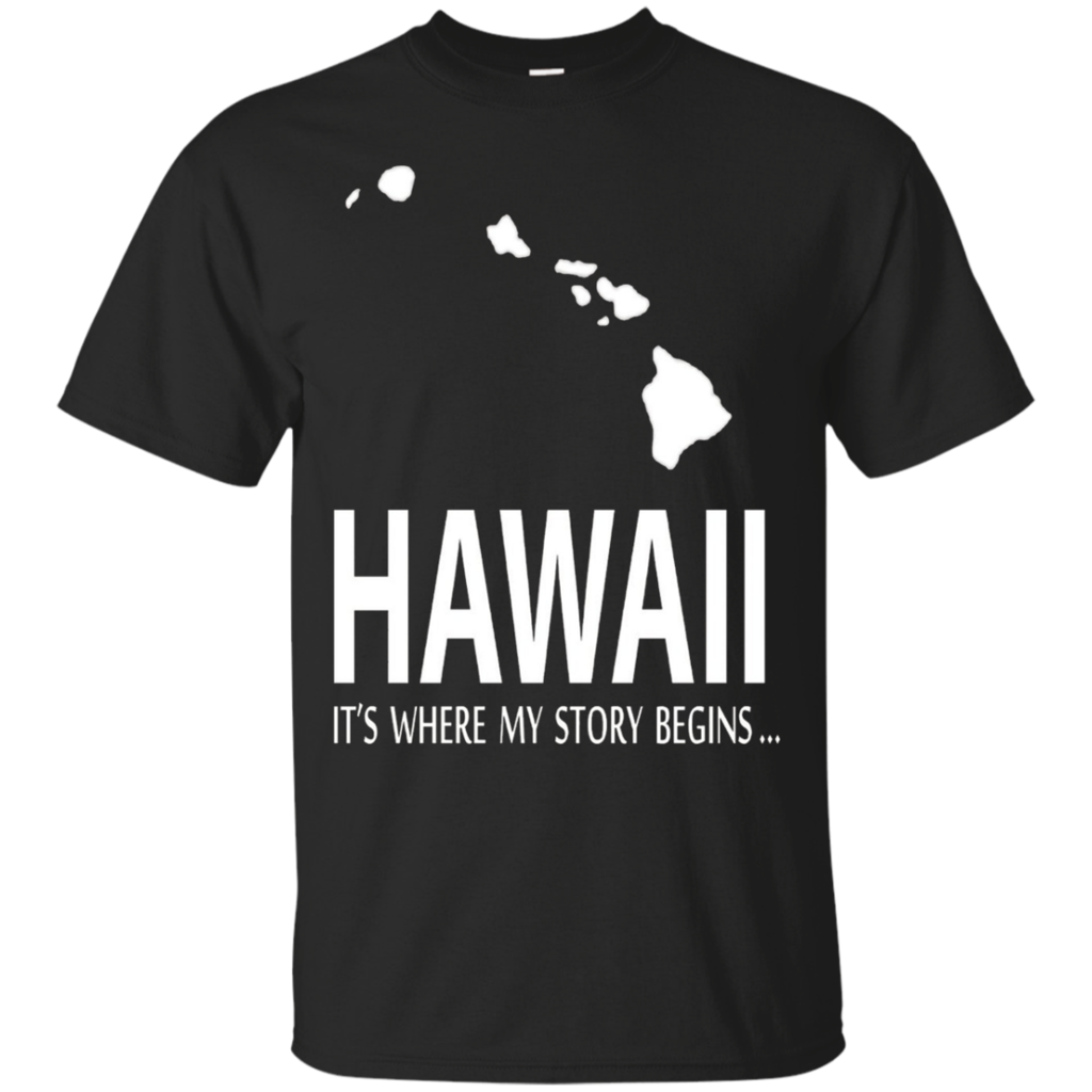 Hawaii-It's-where-my-story-begins-T-shirt