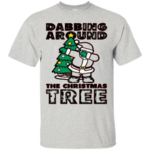 DABBING-around-the-christmas-TREE-tshirt