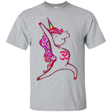 Funny-Unicorn-Yoga-T-Shirt