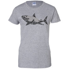 Great-White-Shark-Vintage-Look-T-Shirt