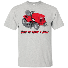 Funny-Riding-Mower-Landscaper-Gardener-How-I-Roll-T-Shirt