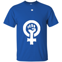 Feminism-symbol-shirt-for-a-feminist-in-dark-apparel