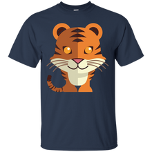 Funny-T-Shirt-Cartoon-Animals-Tiger-Tee