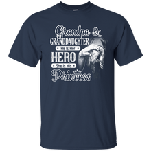 Grandpa-_-Granddaughter.-He-Is-Her-Hero-T-shirt