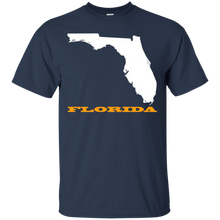 Florida-T-Shirt-Map-of-the-State-of-Florida-Unisex-Tee