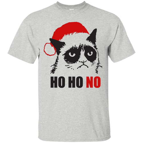 Grumpy-Christmas-Cat-T-Shirt