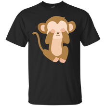 Cute-Kawaii-Monkey-Emoji-See-No-Evil-T-Shirt-Tee-Top-Print