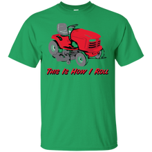 Funny-Riding-Mower-Landscaper-Gardener-How-I-Roll-T-Shirt