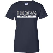 Dogs-because-people-sucks-T-shirt