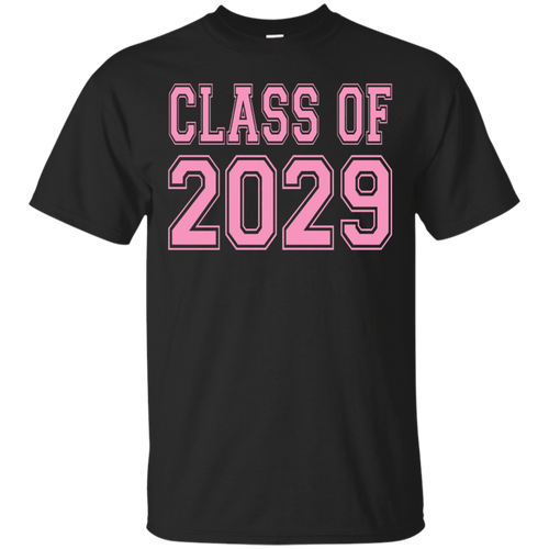 Class-of-2029-Pink-First-Day-of-School-Cute-T-Shirt