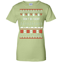 Christmas-Nurse---Don't-Be-Tachy---tshirt-tee-for-Woman