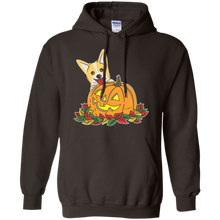 Corgi-_amp_-Pumpkin-Halloween-Tshirt-For-Women-Men