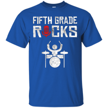 Fifth-Grade-Rocks---5th---Back-To-School-T-Shirt---Unisex