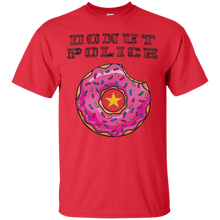 Donut-Police-T-Shirt-Officer-Law-Crime-Foodie-Graphic-Tee