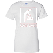 Game-Over-T-Shirt-Cool-New-Dad-New-Mom-Gift-Funny-Shirt