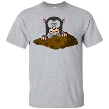 Cute-Cartoon-Underground-Mole-with-Dirt-T-Shirt