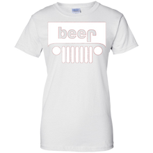 Funny-T-Shirt---Beer-Alcohol-Jeep-4x4-Drinking-Tee