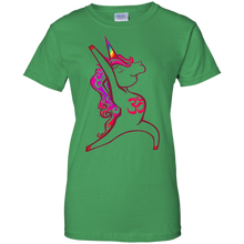Funny-Unicorn-Yoga-T-Shirt