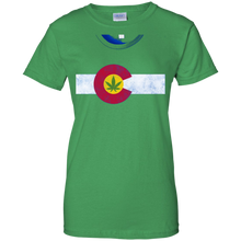 Colorado-State-Flag-Marijuana-Weed-Cannabis-Retro-T-shirt