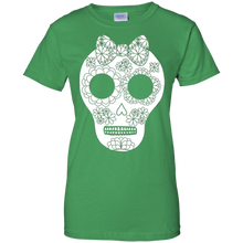 Girly-Sugar-Skull-Day-of-the-Dead-Color-Me-Shirt
