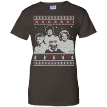 Golden-Girls-Queens-Ugly-Christmas-Sweater-T-Shirt