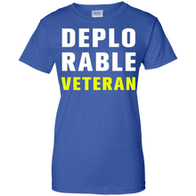 Deplorable-veteran-t-shirt