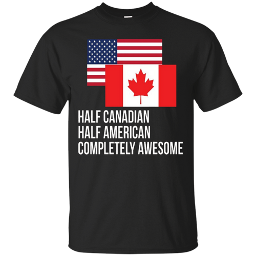 Half-Canadian-Half-American-Funny-Flag-T-Shirt