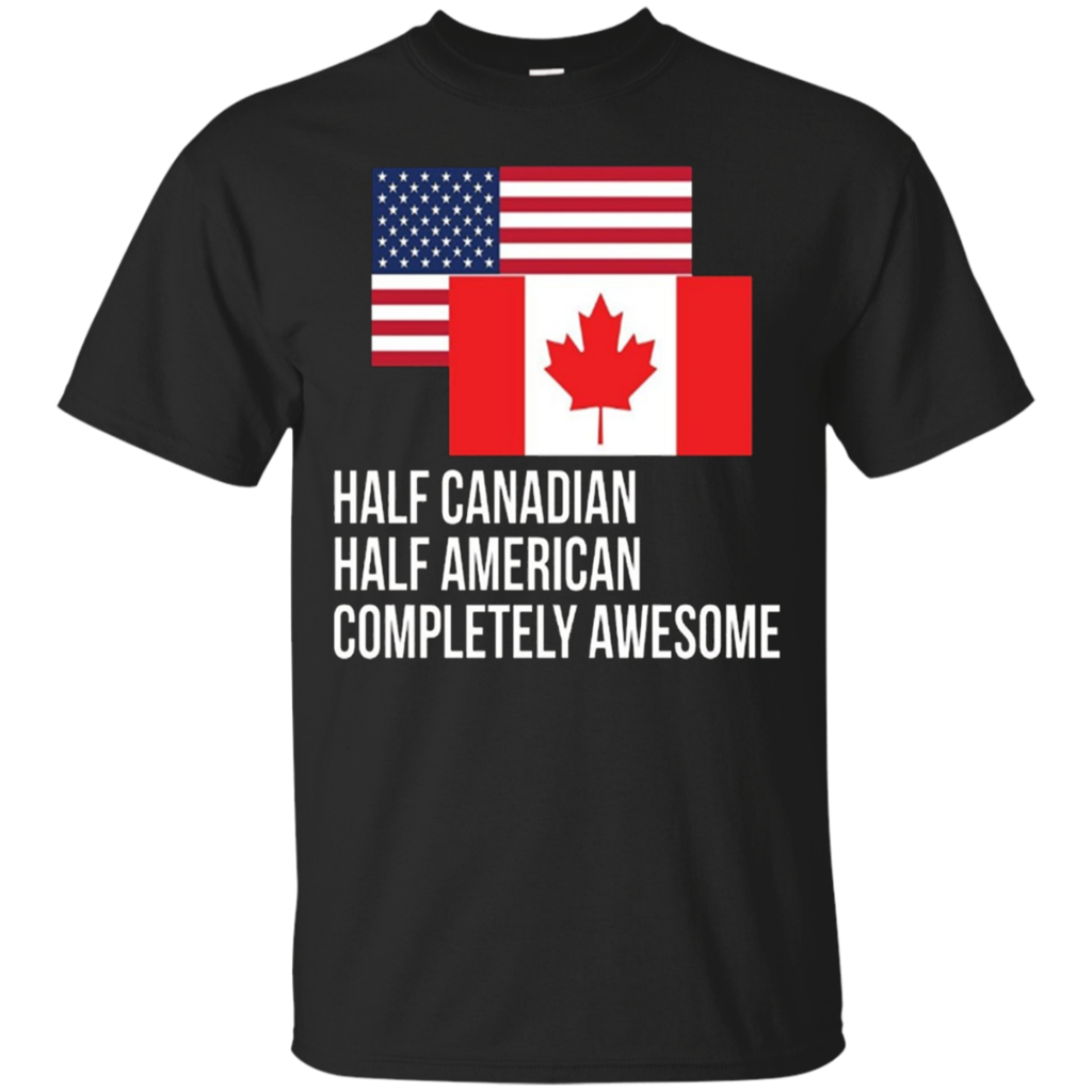 Half-Canadian-Half-American-Funny-Flag-T-Shirt