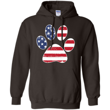 Dog-Paw-Print-T-shirt-Dog-Paw-Flag-T-shirt