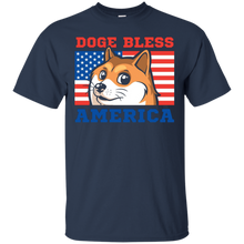 Doge-Bless-America---Funny-Unisex-T-Shirt