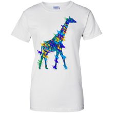 Giraffe-Watercolor-Splash-Love-Giraffe-Paint-Tee-T-Shirt