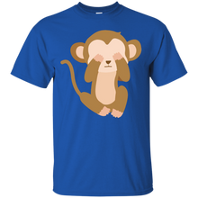 Cute-Kawaii-Monkey-Emoji-See-No-Evil-T-Shirt-Tee-Top-Print