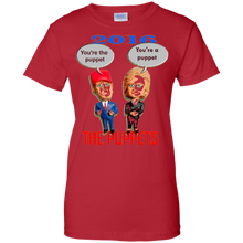 Donald-_amp_-Hillary-2016-Election-_quot_The-Puppets_quot_-T-Shirt
