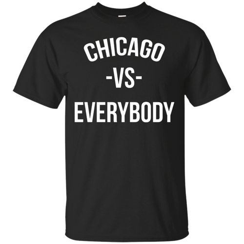 Chicago-vs-Everybody-Crewneck-Baseball-Football-T-Shirt