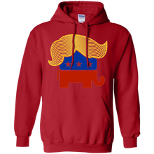 Donald-Trump's-hair-on-iconographic-elephant-t-shirt-design