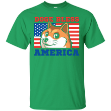 Doge-Bless-America---Funny-Unisex-T-Shirt