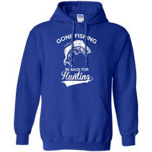 Gone-Fishing-Be-Back-For-Hunting---Funny-Hunting-T-shirt
