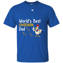 Funny-T-Shirt-World's-Best-Chicken-Dad-T-Shirt