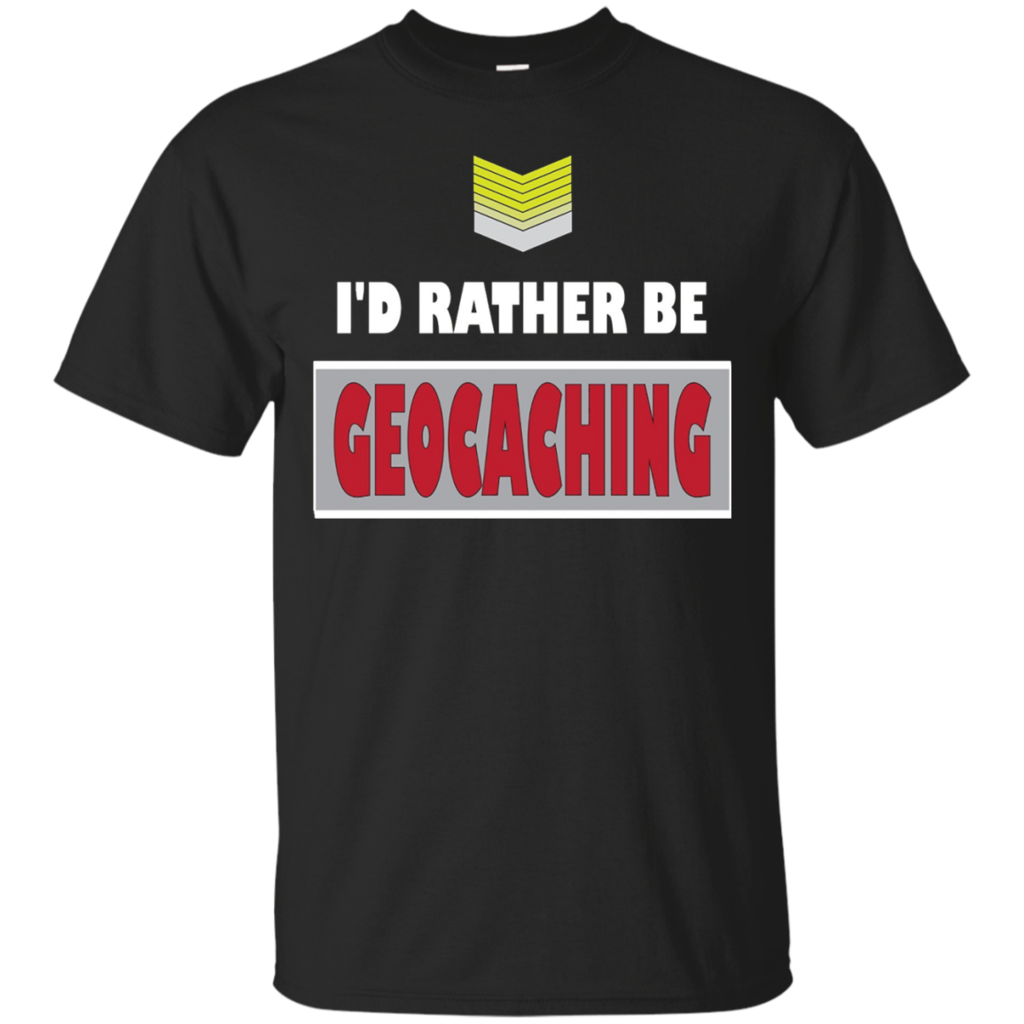 Geocaching---I'd-rather-be-Geocaching-T-shirt