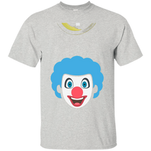 Clown-Emoji-T-Shirt-Red-Nose-Painted-Face-Happy-Smile