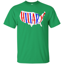 Hillary-United-States-Map-T-Shirt